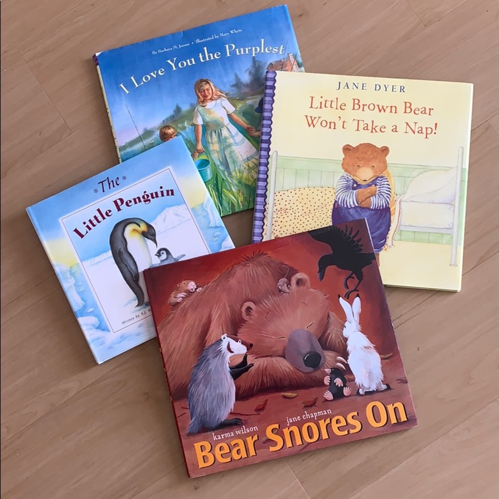 📚 CHILDREN STORYBOOKS BUNDLE OF 4 HARDCOVER STORYBOOK FOR ALL AGES AND LEVELS